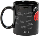 Prithish Leo Black Ceramic Mug