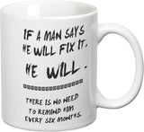 Prithish Man Will Fix It Ceramic Mug