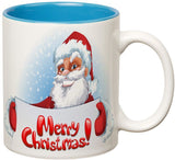 Prithish Merry Christmas Design 4 Double Color Ceramic Mug