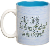 Prithish My Wife Has The Best Husband Double Color Ceramic Mug