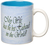 Prithish My Wife Has The Best Husband Double Color Ceramic Mug