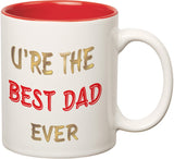 Prithish Ur'E The Best Dad Ever Double Colour Ceramic Mug