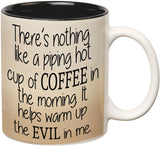 Prithish Warm Up The Evil In Me Double Color Ceramic Mug