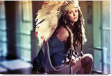 Rockmantra Beautiful Girl With Big Feather Hat Ceramic Mug