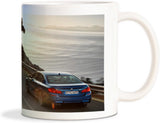 Rockmantra Big Blue Sports Car Ceramic Mug