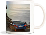Rockmantra Big Blue Sports Car Ceramic Mug