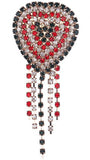 Silver Shoppee Valentine Special Brooch