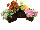 Shreewardhan Decor Beautifully Designed Glossy Finish Different Size Plant Container Set