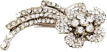 Variation Diamond Flowers Brooch