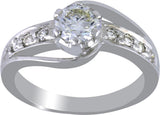 diwine jewels Silver Zircon Rhodium NA K Ring