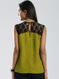 Dressberry Casual Sleeveless Solid Women's Top