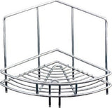 Innovative Single Corner Stainless Steel Wall Shelf