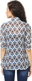 Love From India Women's Geometric Print Casual Shirt