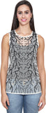 FATEN Party Sleeveless Embellished Women's Top