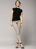 Marks & Spencer Solid Turtle Neck Casual Women's Sweater