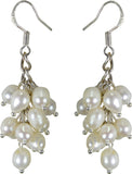 Pearl Paradise Dangling Sterling Silver Pearl Silver Dangle Earring