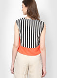 Vero Moda Casual Sleeveless Striped Women's Top