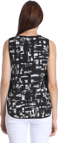 Vero Moda Casual Sleeveless Printed Women's Top