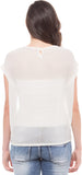 Shuffle Casual Short Sleeve Solid Women's Top