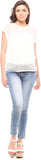 Shuffle Casual Short Sleeve Solid Women's Top