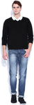 Wrangler Solid V-neck Casual Men's Sweater