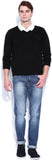 Wrangler Solid V-neck Casual Men's Sweater