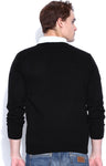 Wrangler Solid V-neck Casual Men's Sweater