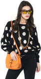 Kazo Round Neck Woven Women's Pullover