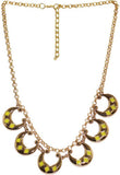 Gift Island Yellow Gold Plated Alloy Necklace