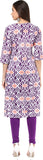 Shwetna.com Checkered Women's Straight Kurta