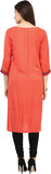 Shwetna.com Embroidered Women's Straight Kurta