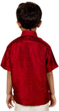 Thangamagan Boy's Solid Festive, Wedding Shirt