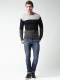 Mast & Harbour Solid V-neck Casual Men's Sweater