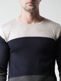 Mast & Harbour Solid V-neck Casual Men's Sweater