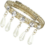 BGS Alloy Crystal Bracelet