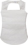 VITAMINS Casual Sleeveless Embellished Baby Girl's Top