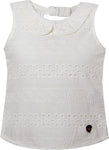 VITAMINS Casual Sleeveless Embellished Baby Girl's Top