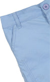 Lilliput Solid Baby Boy's Blue Cargo Shorts