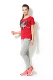 Ajile by Pantaloons Graphic Print Women's Round Neck T-Shirt