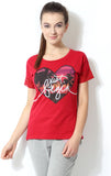 Ajile by Pantaloons Graphic Print Women's Round Neck T-Shirt