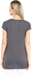 Ajile by Pantaloons Graphic Print Women's Round Neck T-Shirt