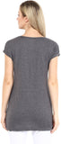Ajile by Pantaloons Graphic Print Women's Round Neck T-Shirt