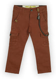 Lilliput Regular Fit Boy's Red Trousers
