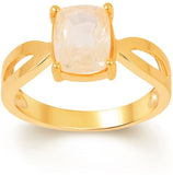 Kundali Pukhraj Stone Weight - 3.8 Carat / 4.47 Ratti Gold Sapphire 18 K Ring
