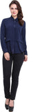 DeDe'S Women's Solid Casual Shirt