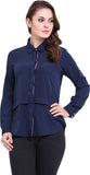 DeDe'S Women's Solid Casual Shirt