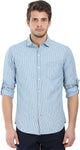 Zobello Men's Striped Casual Multicolor Shirt
