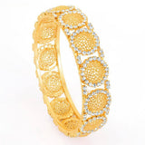 Sukkhi Zinc Yellow Gold Bangle
