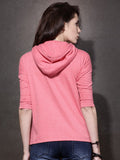 Roadster Half Sleeve Solid Women's Sweatshirt
