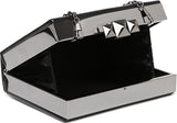 Mast & Harbour Black Synthetic  Clutch